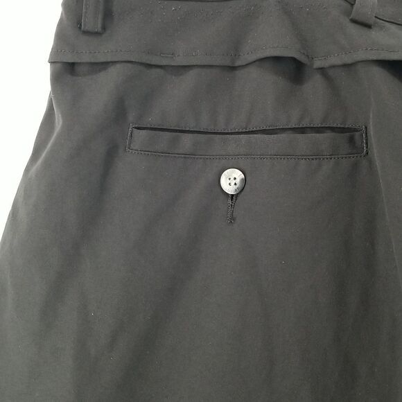 Adidas Pants Men's Size 40  Black Workout Exercise Gym Golf Pockets Athleisure - Picture 10 of 11